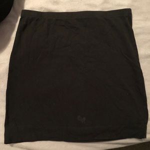 Black H&M mini skirt